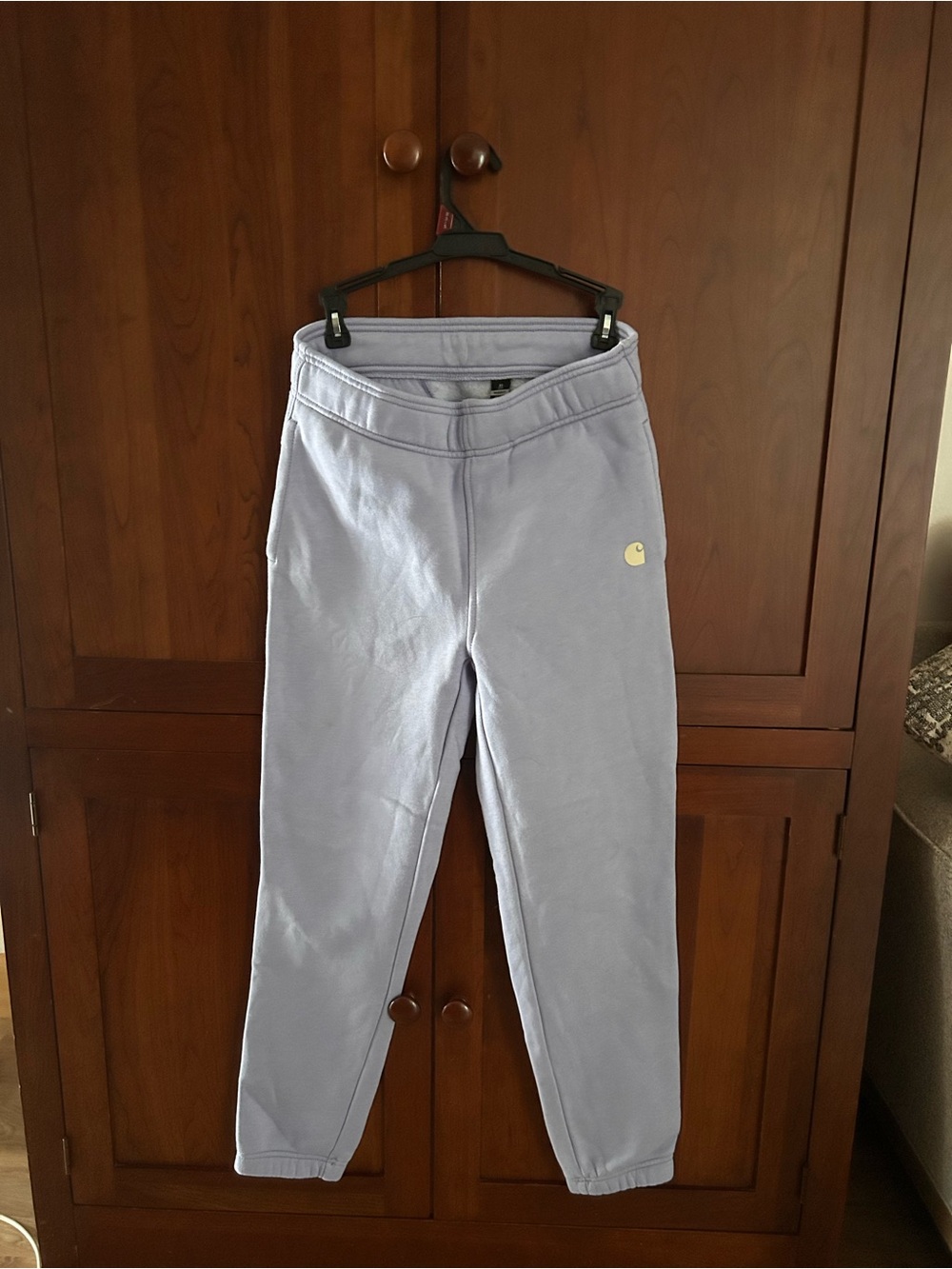 Carhartt Lavender Fleece Logo Sweatpants